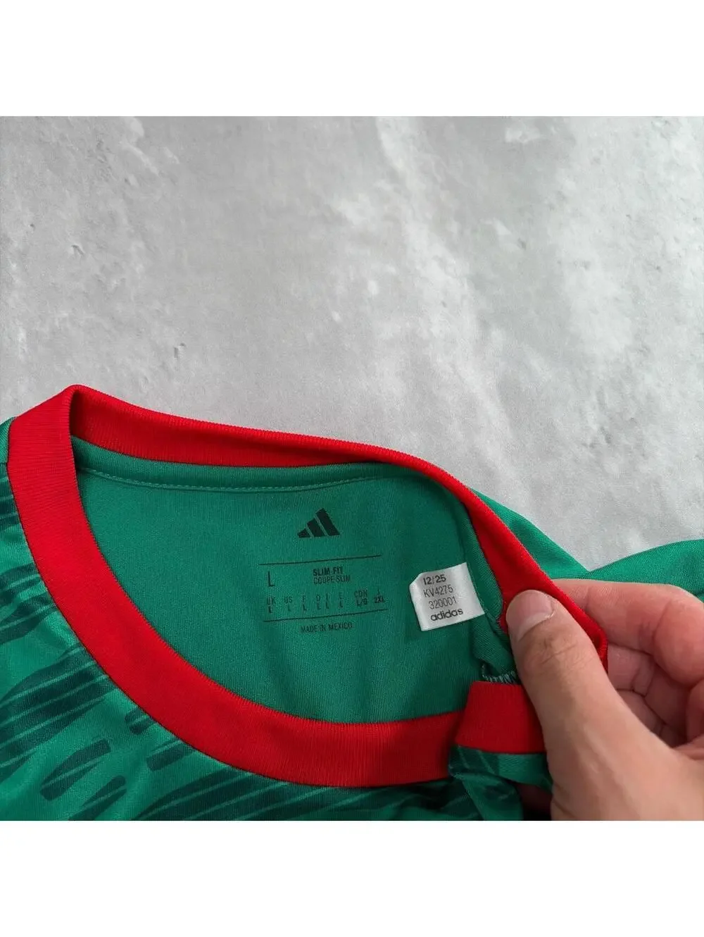 Y2K Green Adidas Mexico National Team 2025 Soccer Jersey